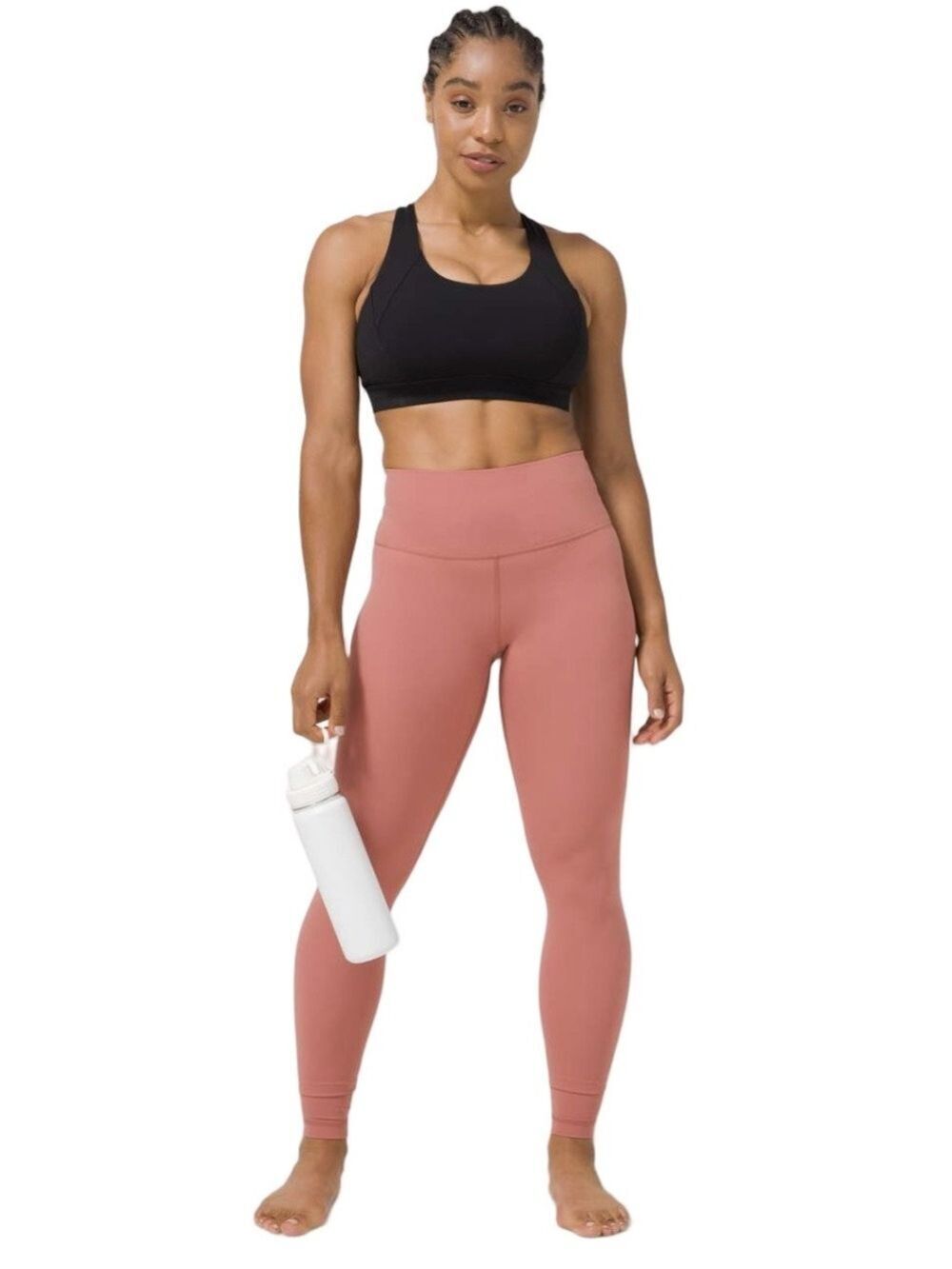 Lululemon Wunder Under High-Rise Tight 28" Full-On Luxtreme Brier Rose Sz 10